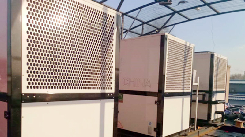 Hot water system for Home Inns in Zhangye, Gansu